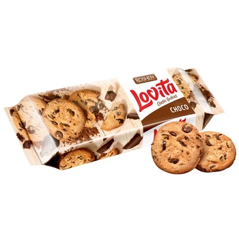 Roshen Lovita With Chocolate Drops Biscuits - buy, prices for Auchan - photo 4