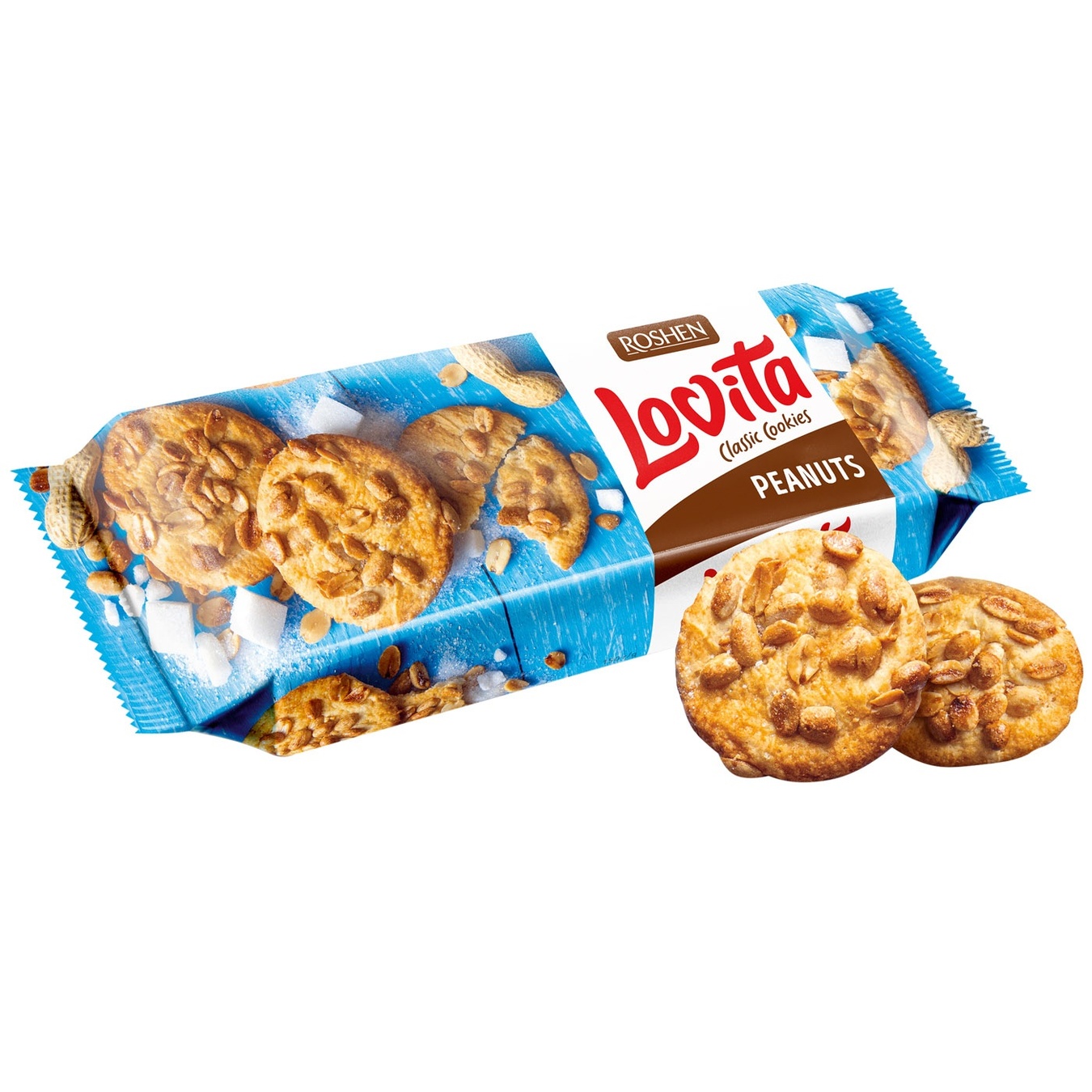

Печенье Roshen Lovita с арахисом 150г