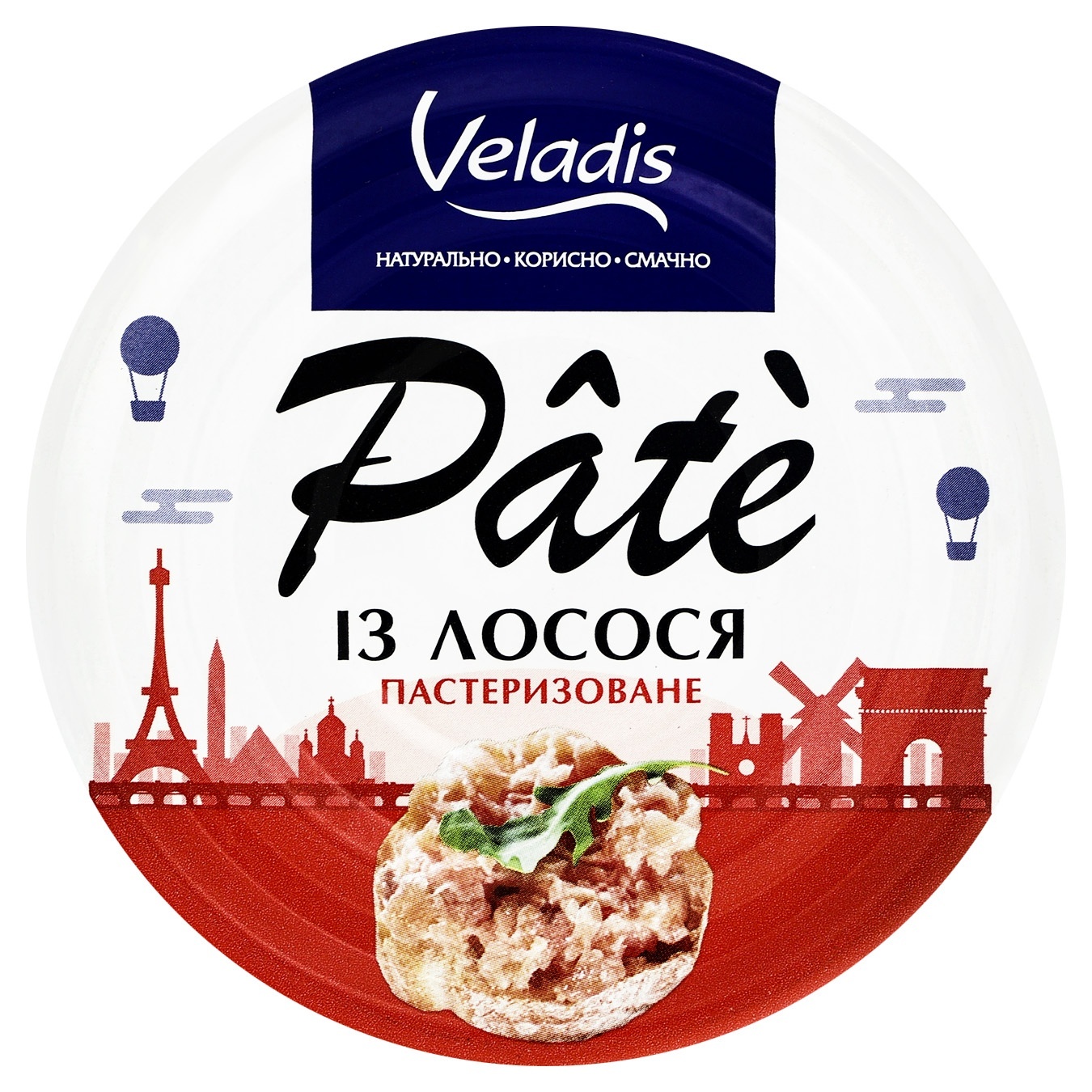 

Пате Veladis Pate из лосося пастеризованное 100г