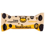 Сирок Харківський зі смаком ванілі в глазурі 26% 216г