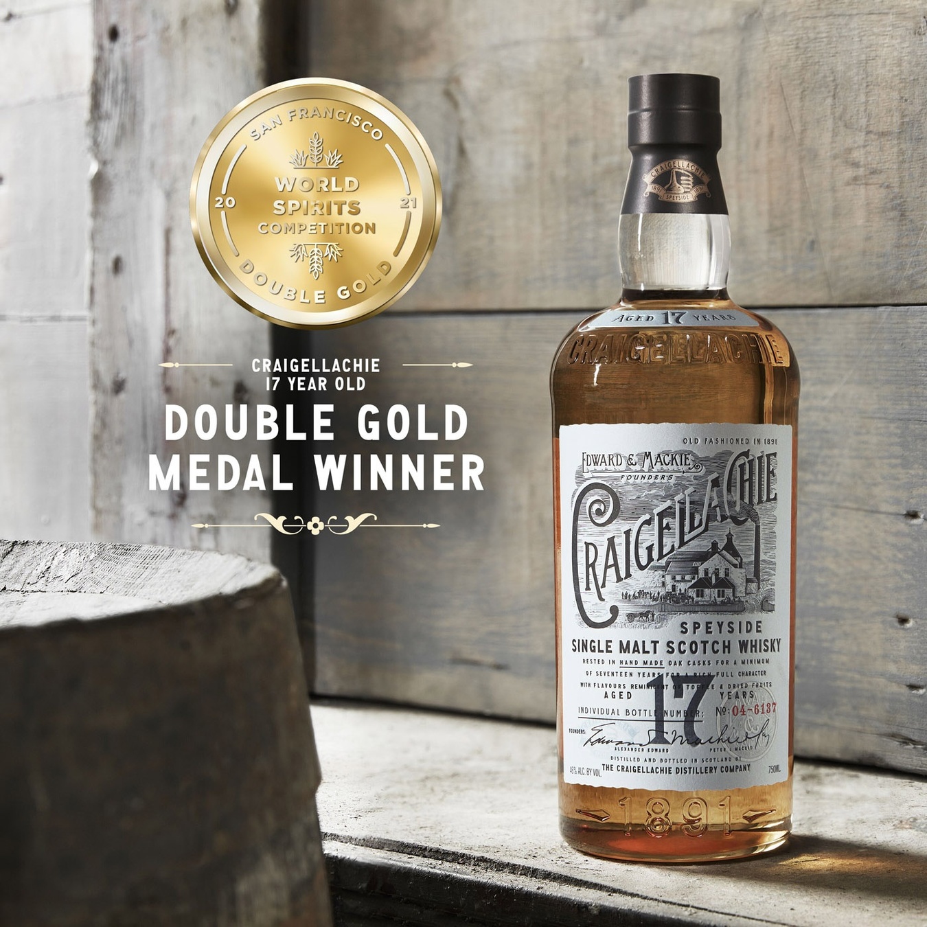 

Виски Craigellachie 17 лет 46% 0,7л