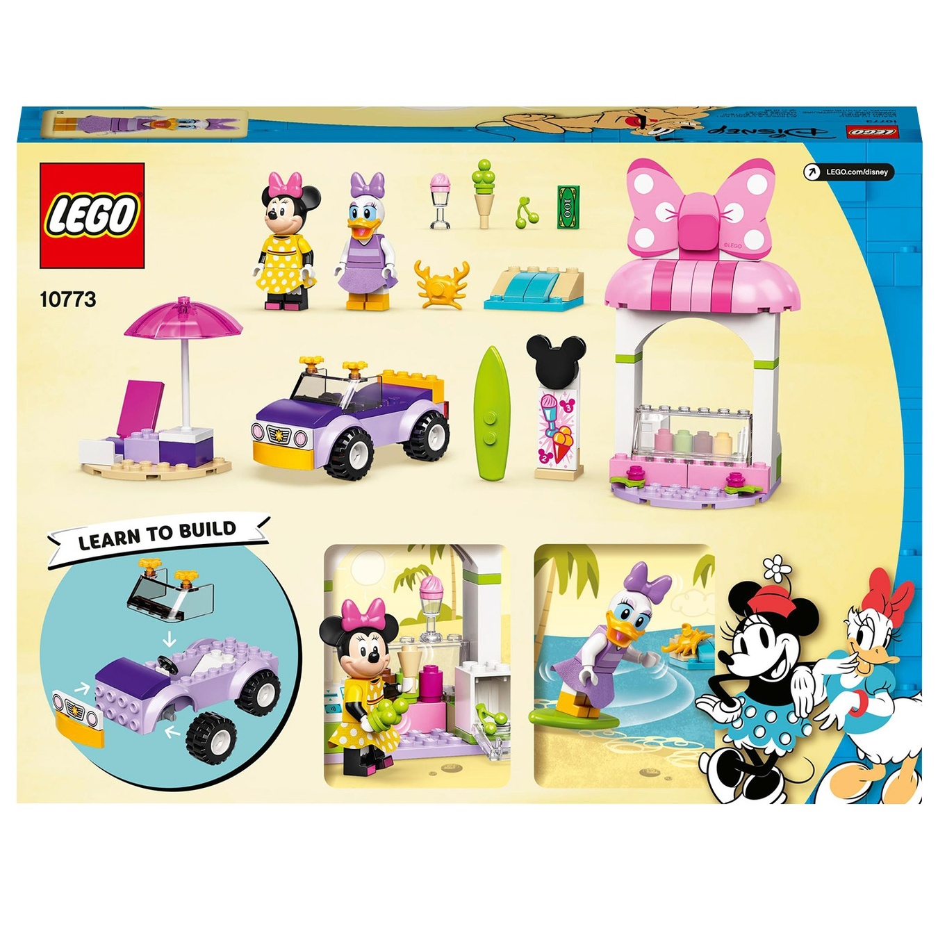 

Конструктор Lego Disney Магазин мороженого Минни Маус