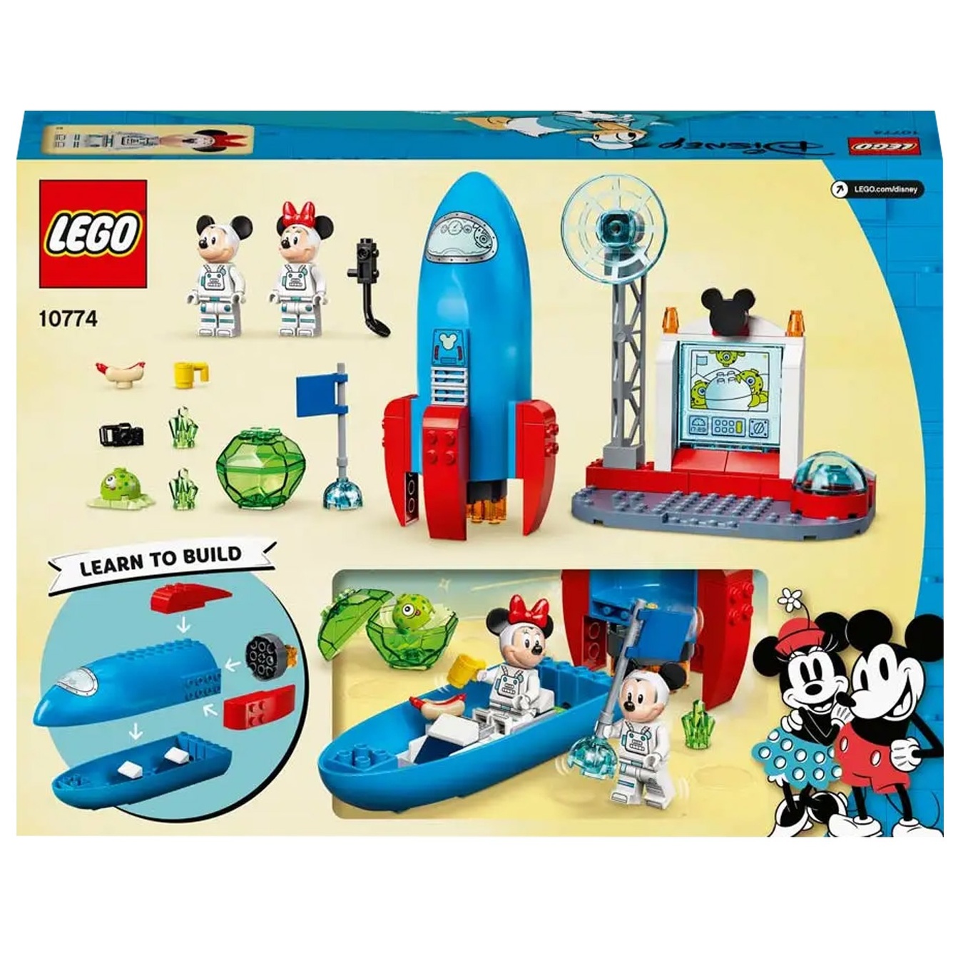 

Конструктор Lego Disney Космическая ракета Микки Мауса и Минни Маус