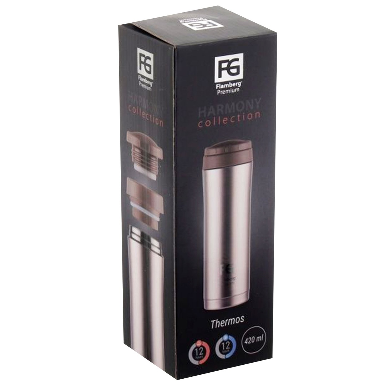 

Термочашка Flamberg Premium Harmony Gold 0,42л