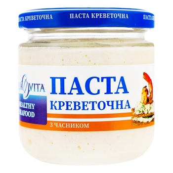 Паста Aqua Vita креветочна з часником 150г