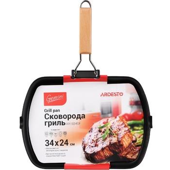 Ardesto Gemini Mini Grill Pan 34х24cm - buy, prices for Za Raz - photo 1