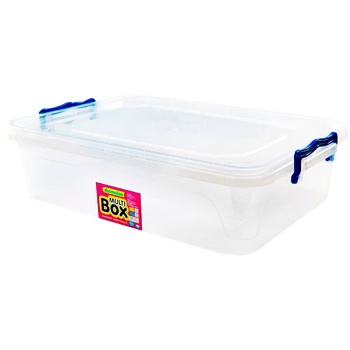 Diomedea A-37 Universal Rectangular Medium Container with Handles 13l - buy, prices for NOVUS - photo 1