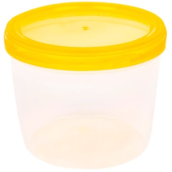 Al-Plastic Twist Food Container 0.6l