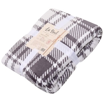 La Nuit Gray Zen Gray Plaid 160х200cm - buy, prices for Vostorg - photo 1