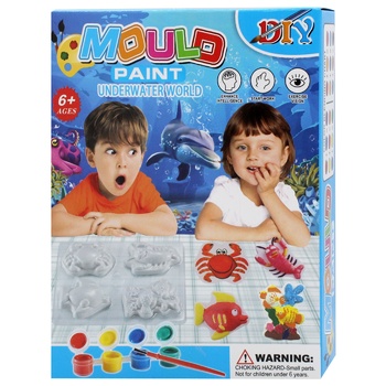 ZED Underwater World Plaster Figurines Creativity Set ZED Underwater World Plaster Figurines Creativity Set - buy, prices for - photo 1