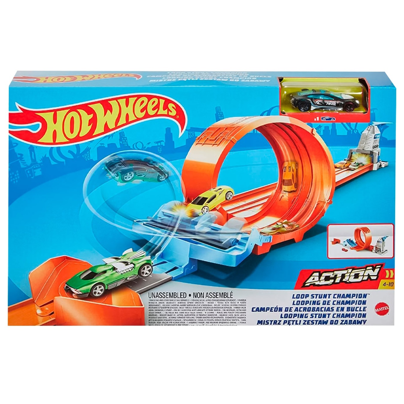 

Набор игровой Hot Wheels Чемпион по трюкам в петле