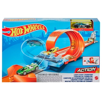 Набір ігровий Hot Wheels Чемпіон із трюків у петлі - купити, ціни на Auchan - фото 1