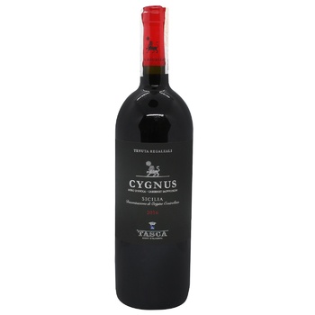 Вино Tasca Cygnus Nero d`Avola Cabernet червоне сухе 0.75л - купити, ціни на ULTRAMARKET - фото 1