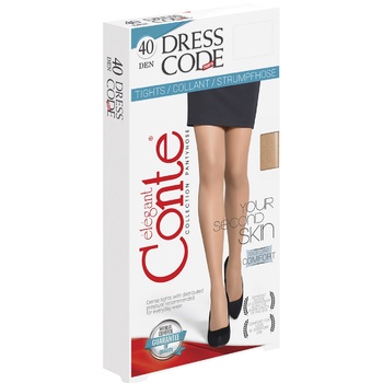 Колготки женские Conte Dress code 40 den 3 bronz - купить, цены на МегаМаркет - фото 1