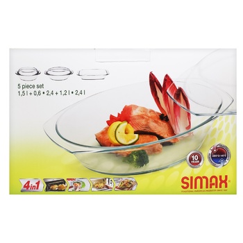 Кастрюля Simax + гусятница и жаровня - купить, цены на ULTRAMARKET - фото 2