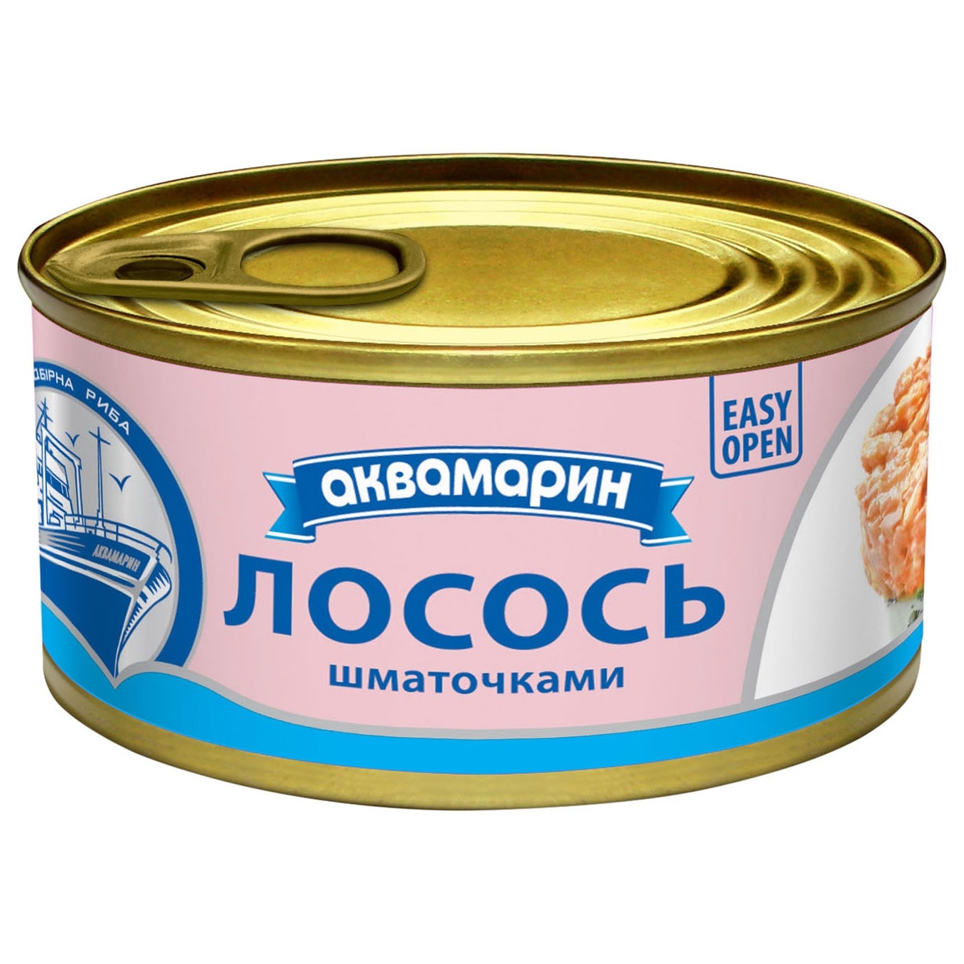 

Лосось Аквамарин шматочками 185г