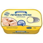 Akvamaryn Natural Cod Liver 115g
