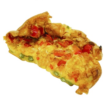 Auchan Omelette with Vegetables Weight