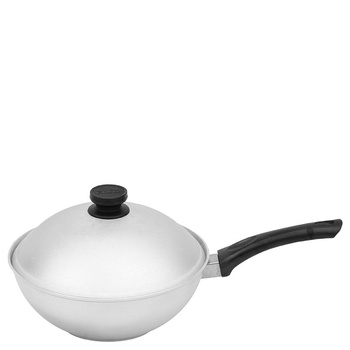 Biol Wok Aluminum Frying Pan with Cover 26cm - buy, prices for - photo 1