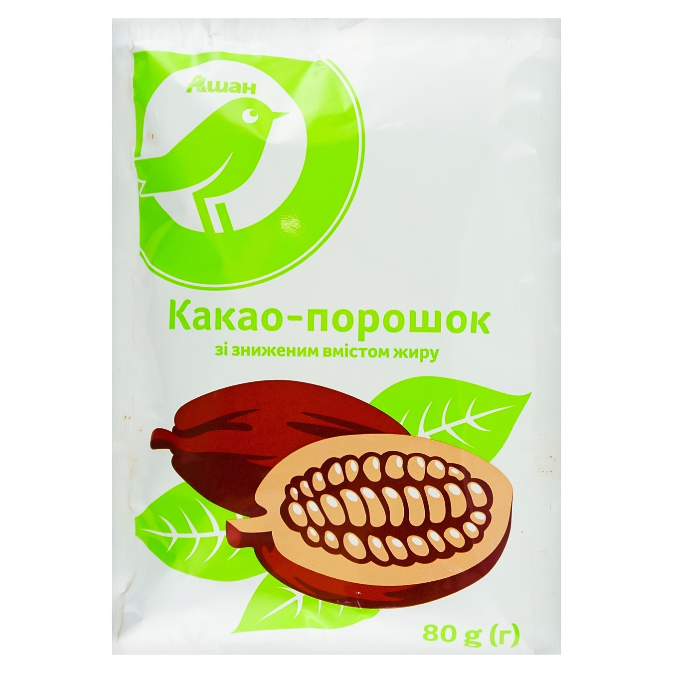 

Какао-порошок Ашан 80г