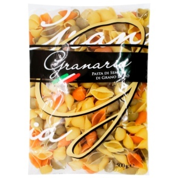 Granaria Tricolor Conchiglie Pasta 500g - buy, prices for EKO Market - photo 1