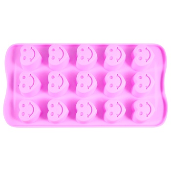 Fissman Merry Hearts Silicone Form for Ice and Chocolate - buy, prices for - photo 1