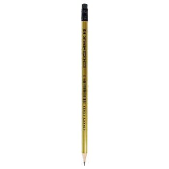 Economix Metallic Graphic Pencil with Colored Eraser - buy, prices for Auchan - photo 2