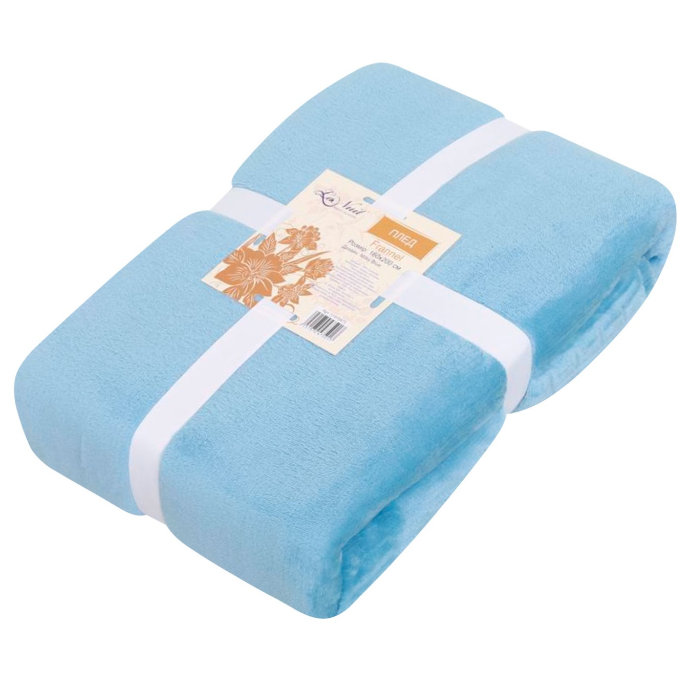 

Плед La Nuit Frannel Milky Blue 160х200см