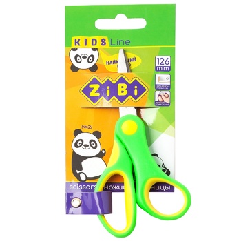 ZiBi Scissors Children's 126mm ZB.5005-15 - buy, prices for Za Raz - photo 1