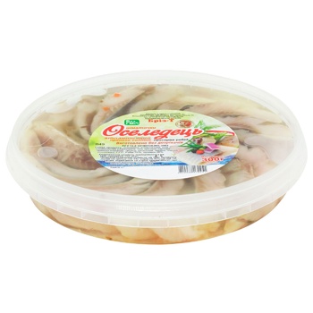 Оселедець Бріз-Т атлантичний філе шматочки пряного посолу 300г - купити, ціни на Grono - фото 1