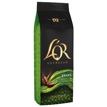 Кофе L'or Espresso Brazil в зернах 500г - купить, цены на ЕКО Маркет - фото 1