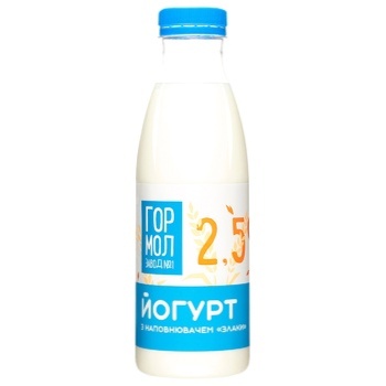 Gormolzavod №1 сereals yogurt 2.5% 500g - buy, prices for Tavria V - photo 1