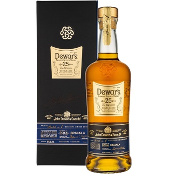 Віскі Dewar's Signature 25 років 40% 0,7л - купити, ціни на За Раз - фото 1