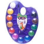 ZiBi Watercolors on Palette 12 colors