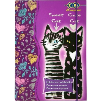 ZiBi Cats Folder For Notebooks В5+ - buy, prices for MegaMarket - photo 1