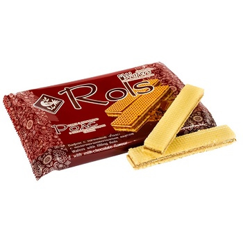 Zhytomyrski Lasoshchi Rols Milk Chocolate Wafers 100g - buy, prices for COSMOS - photo 1