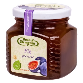 Taste of Armenia Fig Jam 320g - buy, prices for Tavria V - photo 1