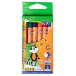 ZiBi ZB.2480 Wax Pencils Set 6pcs