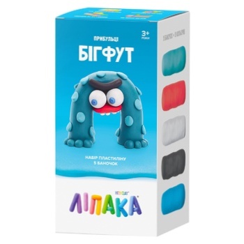 Lipaka Bigfoot Plasticine Set 5pcs