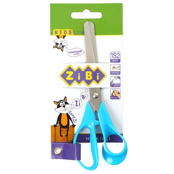 Zibi Kids Line Kids Scissors 152mm in assortment - buy, prices for MegaMarket - photo 1