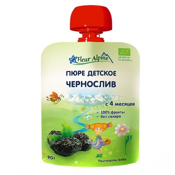 Пюре Fleur Alpine чернослив 90г - купить, цены на КОСМОС - фото 1