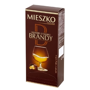 Mieszko Candies with Brandy Liqueur Filling 180g - buy, prices for COSMOS - photo 1