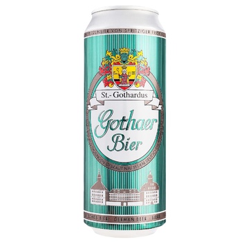 Gothaer Light Beer 4.3% 0.5l - buy, prices for Auchan - photo 1