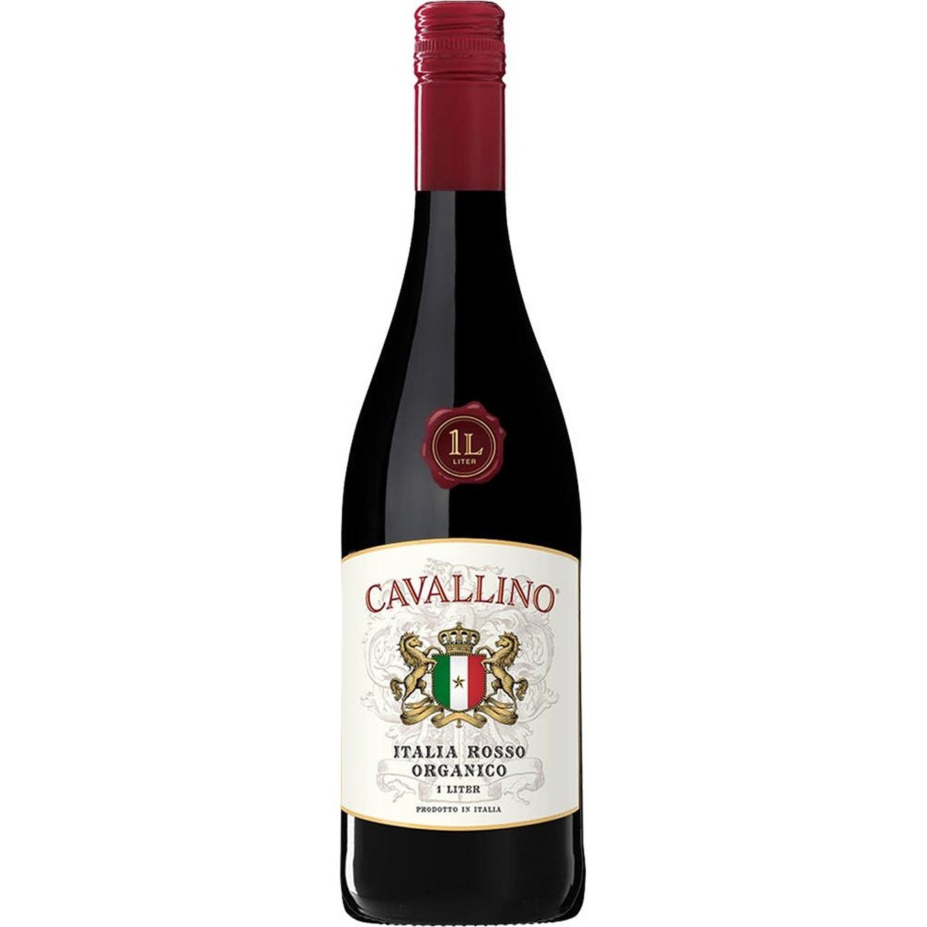 

Вино Cavallino Italia Rosso Organico красное 1л