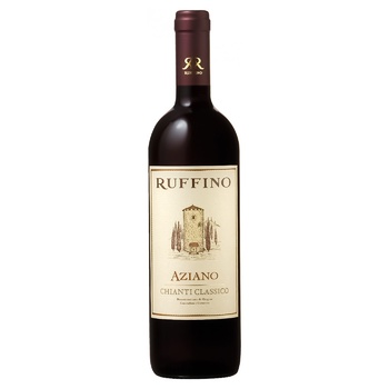 Вино Ruffino Aziano Chianti Classico сухе червоне 375мл - купити, ціни на КОСМОС - фото 1