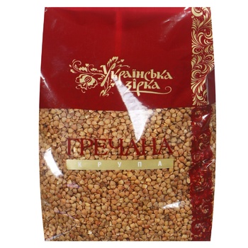 Крупа гречана Українська Зірка 1кг - купити, ціни на КОСМОС - фото 1