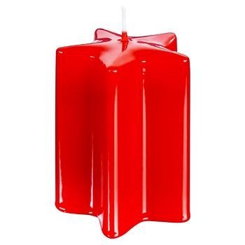 Bolsius Star 100/70 Red Candle - buy, prices for COSMOS - photo 1