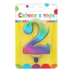 Party Favors Figure 2 Colored Candle
