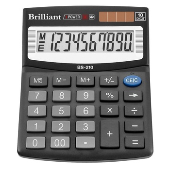 Brilliant BS-210 Calculator - buy, prices for Auchan - photo 1