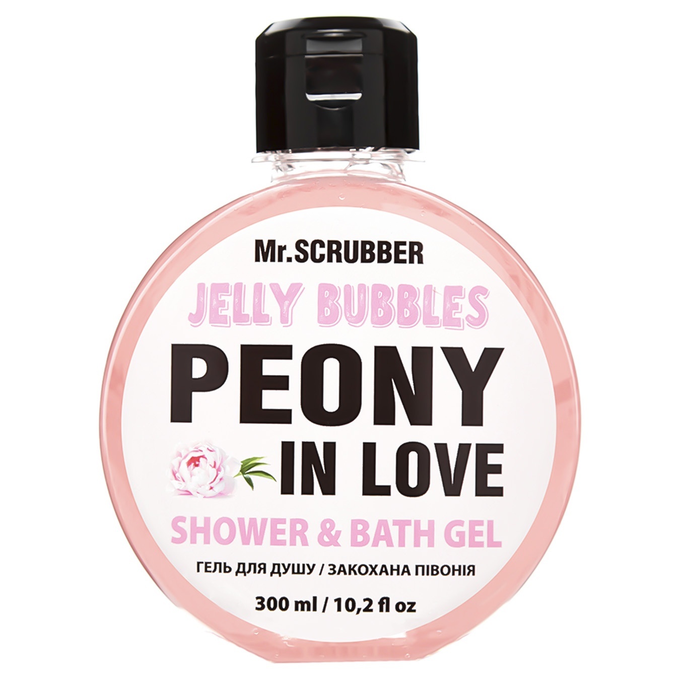 

Гель для душа Mr.Scrubber Jelly Bubbles Peony in Love 300мл